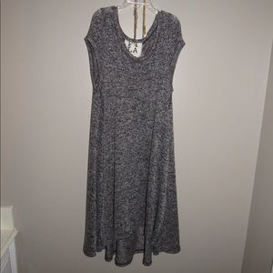 Grey/black Knit Dress